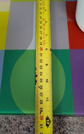 Joseph Joseph Whip Stir Chop Glass Worktop Saver 40 x 30cm Rare Discontinued