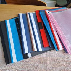 Plastic folders and dividers
