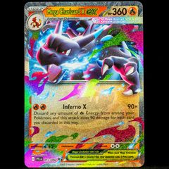 Mega Charizard X EX 013/094 Double Rare Holo Phantasmal Flames Pokemon Card