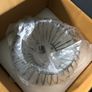 BNIB - Abigail Ahern Metal and Glass Vase / Bowl Image 3