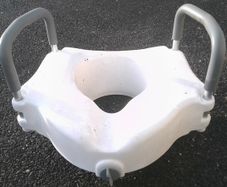Raised Toilet Seat - reduced to sell quickly