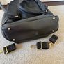 Tiba and Marl x Selfridges Elwood backpack bag and buggy clips  - black leather gold hardware Image 3