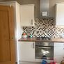 Cream High Gloss Kitchen Image 3