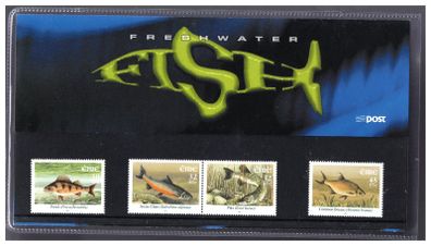 2001 Ireland Freshwater Fish Stamp Presentation Pack