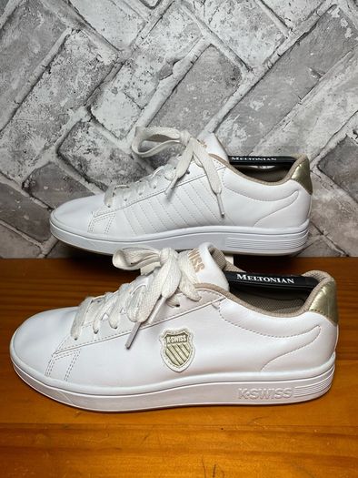 K Swiss Court Shield Ladies Tennis Trainers UK6 EU39.5
