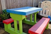 Toddler Picnic Bench