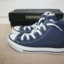 Converse Navy All Star High Top Trainers Brand New Never Used - Size U.K. 12.5 Image 2