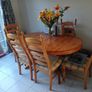 Dining table & 6 chairs Image 2