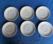 Alfred Meakin British army officer mess saucers