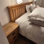 Solid Oak Super King Bed Image 4