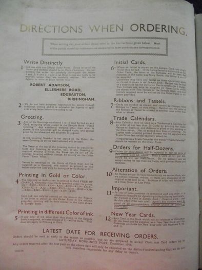 1936 Greeting card and Calendar sample book - The Royal Art Private Christmas Greeting Cards