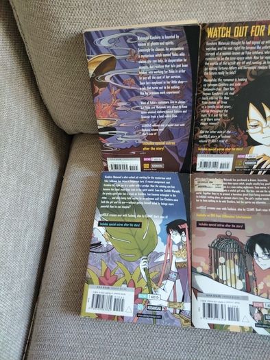 Clamp Manga Books In English 1 2 3 6 8 9 xxxHolic Manga series