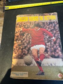 soccer stars in action sticker album 1969-1979