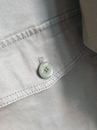 Khaki Green S.oliver Parka Size Large