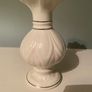 25th anniversary Belleek 8 inch  lotus vase Image 5