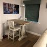 Kitchen High Top Table & 4 High Chairs Image 2