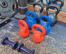 Kettlebells (various weights)