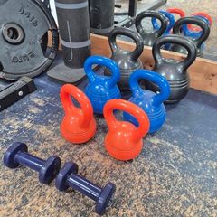 Kettlebells (various weights)