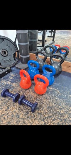 Kettlebells (various weights)