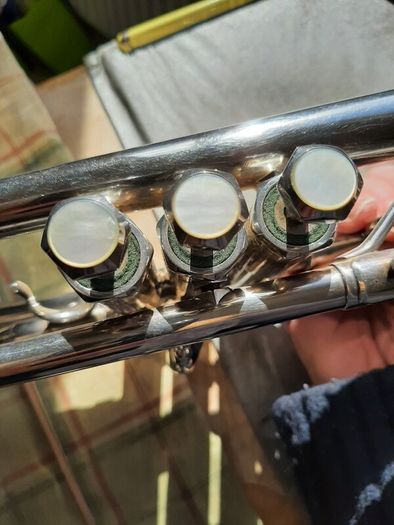 Vintage Schilke E1 trumpet in Key of E Flat and D