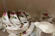 21 Piece Bone China Tea Set