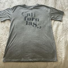 Topshop Grey Tshirt UK 10