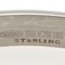 Vintage 925 Sterling Silver 1974 Birmingham Bangle Image 5