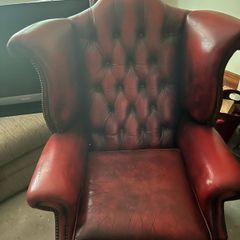 Chesterfield Leather Chair