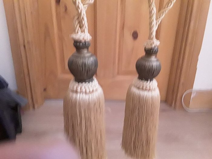 new curtain tie backs