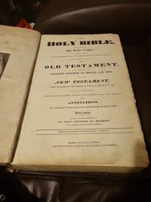 Vintage Holy Bible