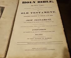 Vintage Holy Bible