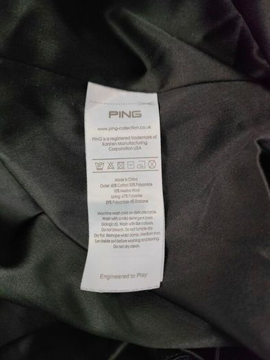 Ping Half Zip Dual Layer Golf Jumper Mens Large