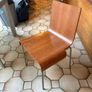 4 or 6 Plywood dining Chairs Image 4