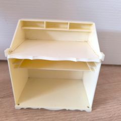 Vintage Doll Dressing Table Vanity Unit with Hair Accessories