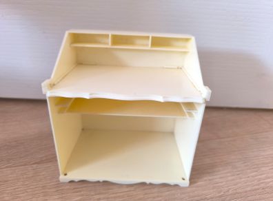 Vintage Doll Dressing Table Vanity Unit with Hair Accessories