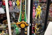 Power Ranger Deluxe Hasbro Lightning Green Dragon Dagger