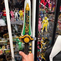 Power Ranger Deluxe Hasbro Lightning Green Dragon Dagger
