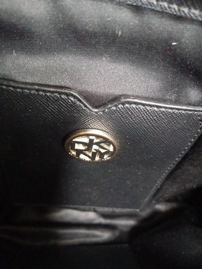 DKNY  Black Leather Bag