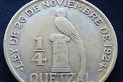 Silver 1926 Guatemala 1/4 QUETZAL