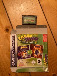 Crash and Spyro Superpack Volume 3 Nintendo GBA