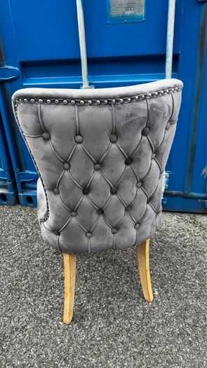 Velvet Grey Dining Chairs
