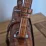 Vintage United Colors of Benetton Croc-Effect Handbag Y2K Style Image 10