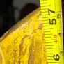 A Large Traditional Hand Carved Wood Shield Totem, Postage Available or collection, Measurements are in the photo's Image 8