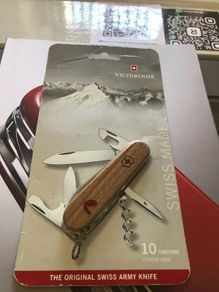 Victorinox Spartan Wood Swiss Army Knife SAK Brand New Shop