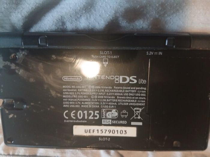 nintendo ds lite