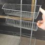 Metal Storage shelf baskets Image 6