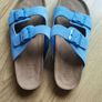 M&S Suede Buckle Footbed Mules size 5 Image 4