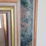 Beautiful solid wood full-length mirror, like new, floral design Image 4