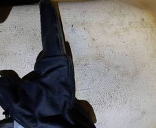Genuine 5 E60 E61 Black Leather Handbrake Lever Cover