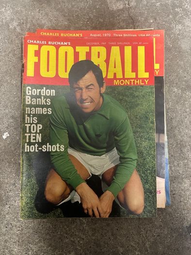 Job lot of 40 Football Monthly magazine